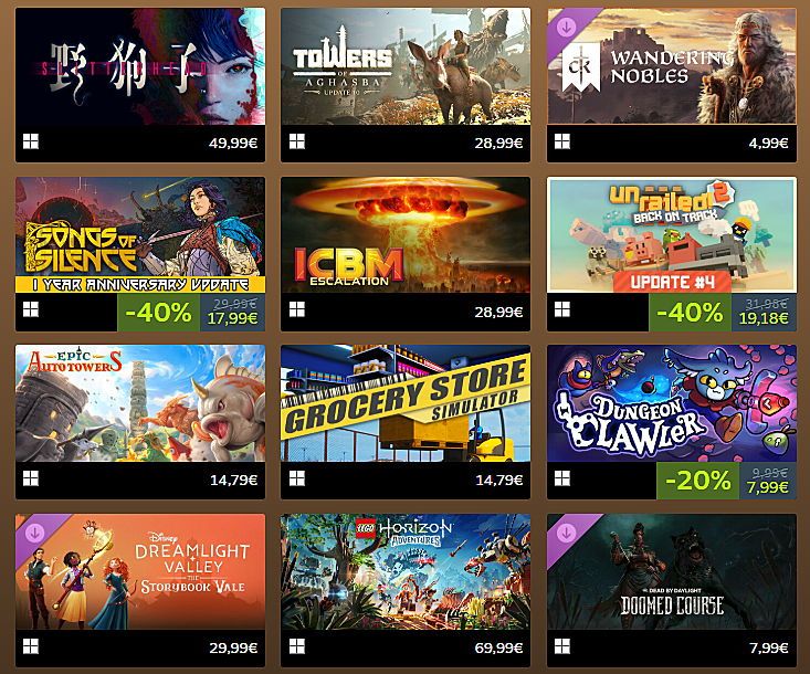 A little late, but still worth celebrating — Songs of Silence was in Steam’s Top 50 Monthly Releases back in November 2024!

We just spotted it on Steam’s newly expanded charts, and we’re incredibly proud. Huge thanks to everyone who supported us then (and now)! ⚔️🌑

We're also