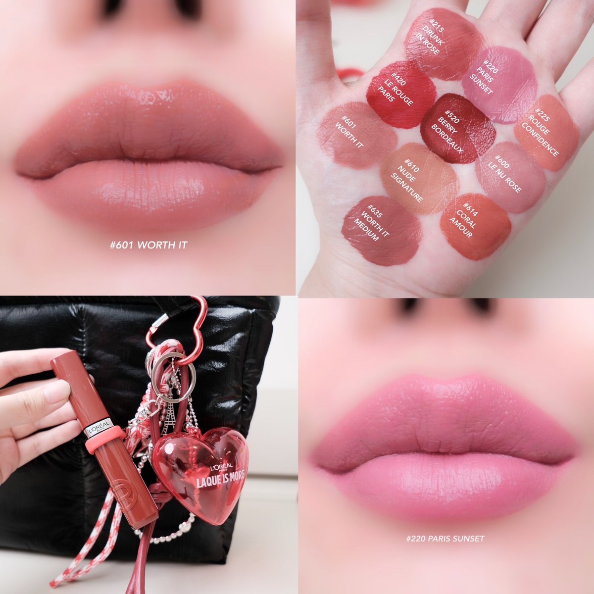 Viviennewonder's tweet image. L’Oreal Paris ไม่เคยให้เราพัก ชีมาแล้ว อินฟอลลิเบิล แลค ริซิสแทนซ์ ลิป เนื้อฉ่ำวาว 10 เฉดสีสวย ติดทนแบบขั้นสุด 16 ชั่วโมง!!  กินข้าวกินน้ำไม่มีหลุด ทนแบบสีทาบ้านยังร้องไห้ 🤣 ชีเนื้อลื่น เม็ดสีแน่น เกลี่ยง่าย คือกลายเป็นลิปแท่งโปรดไปเลย…