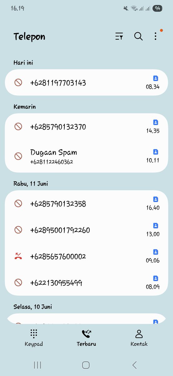 Update spam dc setelah galbay setengah tahun