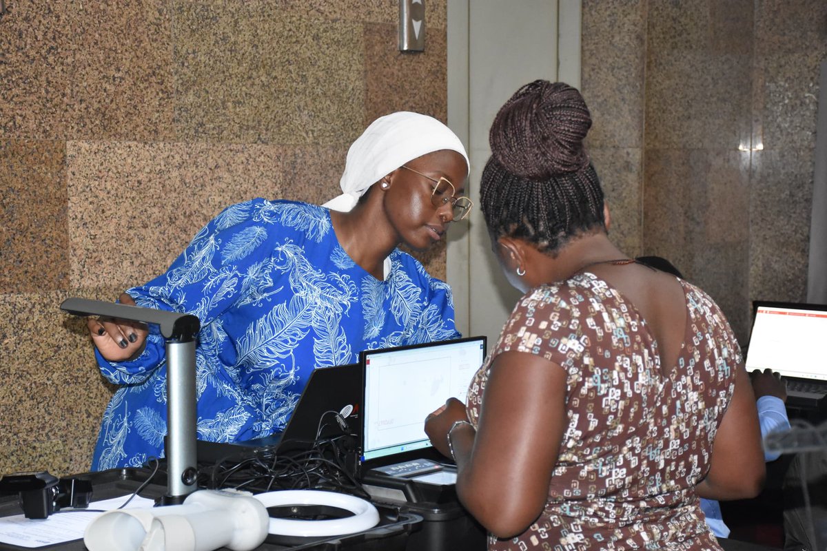 NIRA registration and Renewal of National Identification Cards at the Ministry of Health.