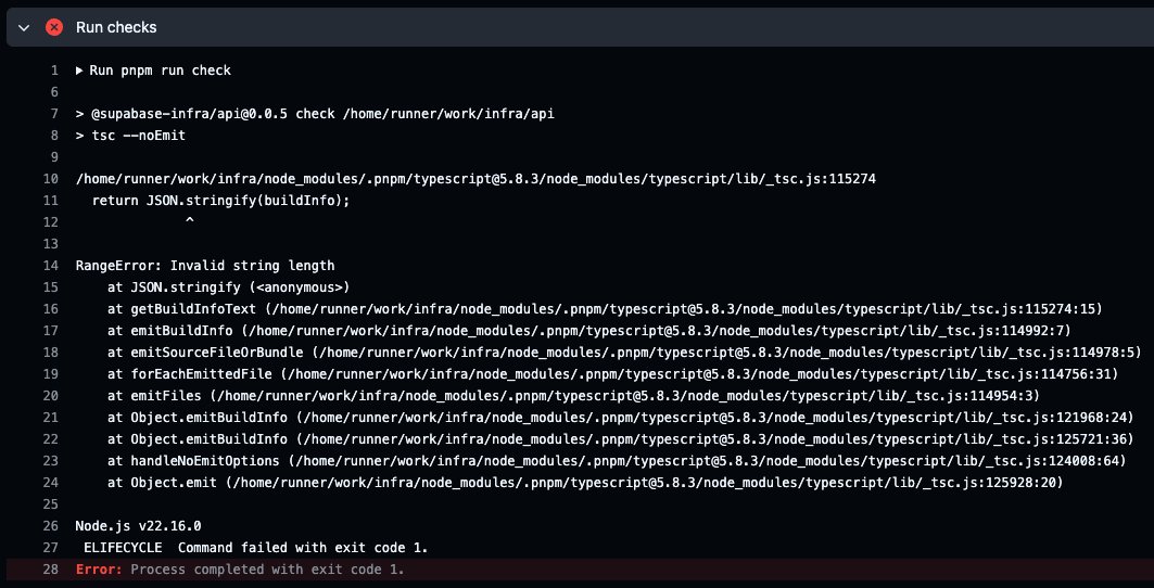 kamilogorek's tweet image. I just broke TypeScript. Hope you're having a better start to your Friday morning.