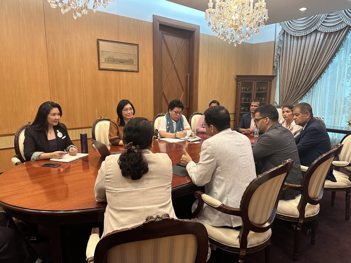 🤝 ร่วมส่งเสริมการลดอัตราการเสียชีวิตของมารดาและการส่งเสริมสุขภาพมารดาและทารก โดยการขับเคลื่อนผ่านความร่วมมือใต้ใต้และไตรภาคีระหว่าง TICA คณะผู้แทนเนปาล UNFPA ประเทศเนปาล และ UNFPA ประเทศไทย 🌍

เมื่อวันที่ 11 มิถุนายน 2568 คณะผู้แทนจากประเทศเนปาล พร้อมด้วย UNFPA ประเทศไทย และ