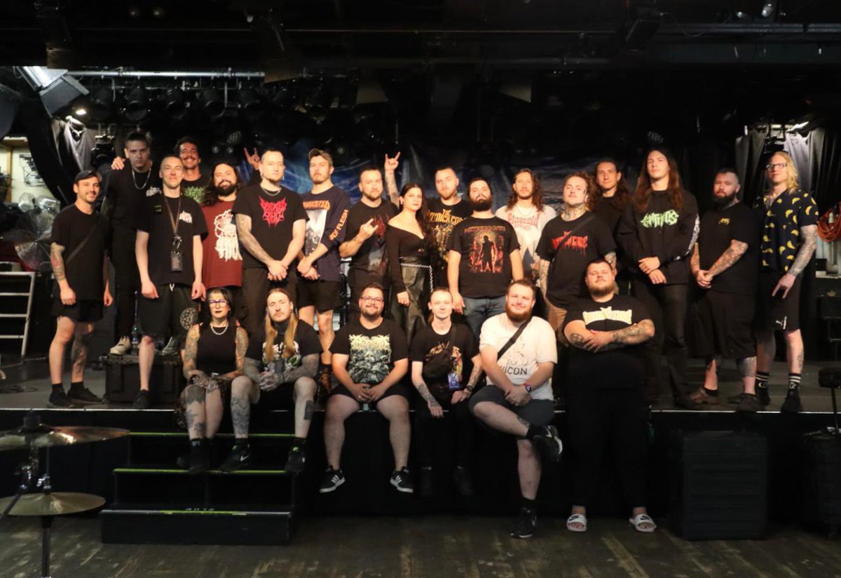 Our tour with Born of Osiris, Ingested &amp; Entheos is a wrap.
Thank you to everyone who showed up, bought merch, screamed with us, and made it unforgettable.
Massive love to all bands &amp; crew involved.
More music &amp; tours coming soon!