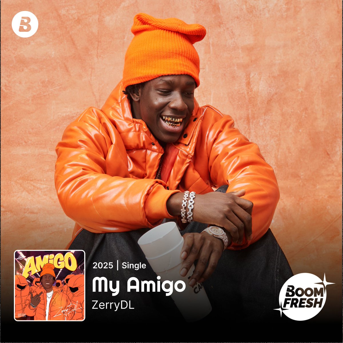 💥BOOMFRESH💥 
Talented star <a href="/zerrydlegendary/">Zerry dl</a> is back with another banging tune!

#MyAmigo is the new wave-catchy lyrics, vibey &amp; already turning heads! 🚀🎶

Now Streaming on #Boomplay
Tap in ASAP!
 ▶️🔗 Boom.lnk.to/ZerryDL_MyAmigo

#ZerryDL #Boomfresh #NewMusicFriday #HomeOfMusic