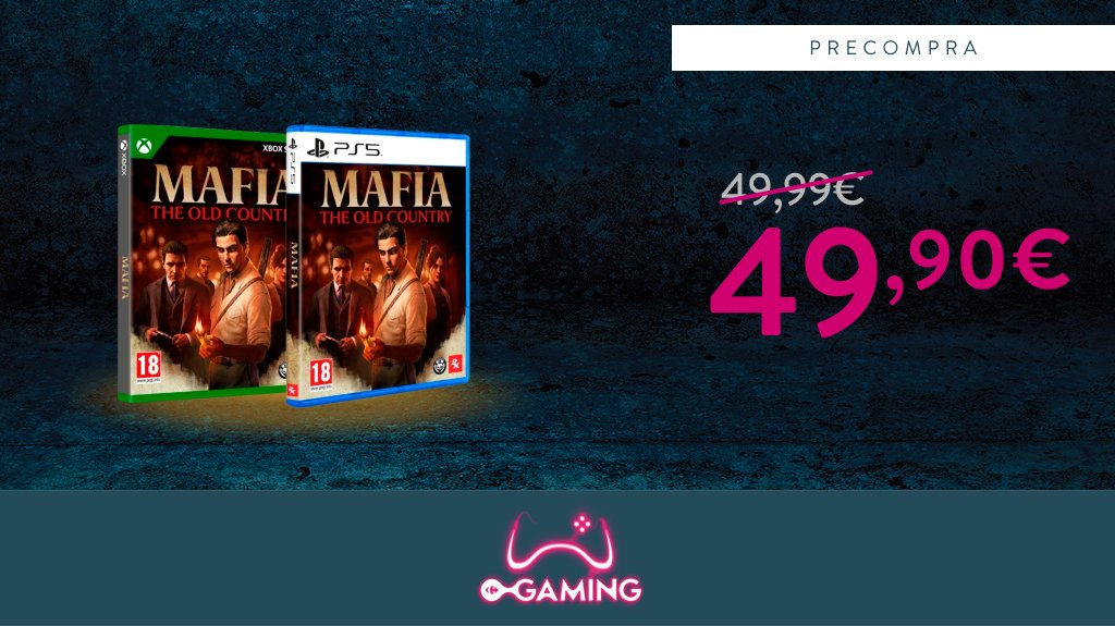 PRECOMPRA YA MAFIA: THE OLD COUNTRY PARA PS5/XBOX
bit.ly/43Ftw5i