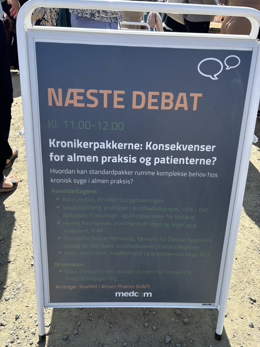 Kronikerpakkerne kræver, at praktiserende læger 🩺 har data og systemer, der kan gøre dem til stærke tovholdere. KOL-forløbsplanen fra KiAP findes allerede og har et stort potentiale – lad os bygge videre på den #Kronikerpakker #Folkemødet #Sundpol #KOL