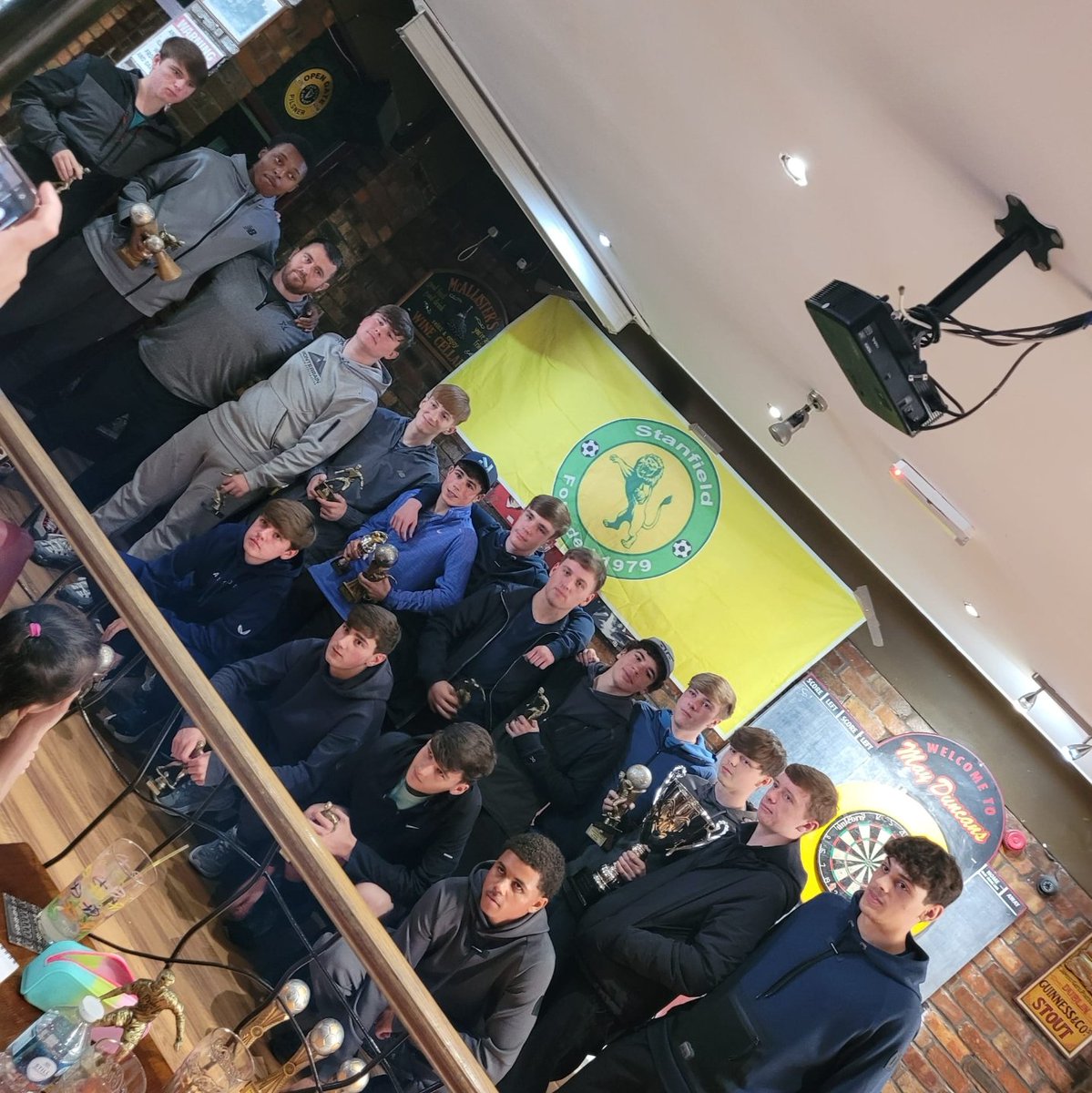 We had our presentation last week, a chance for the lads to get together with their parents and not worry about any results. 
I said to them on the although we didnt win anything we were arguably better than the title winning year last season. Unbelievable growth all round.