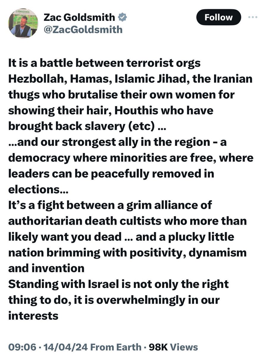 This man is the brother of Imran Khan's ex-wife, and his campaign was personally run by Khan himself. Even today, this same person is running a campaign against the Pakistan Army in London. He handles all PTI-related affairs in London.

#Iran #Israel #IRGC #Tehran