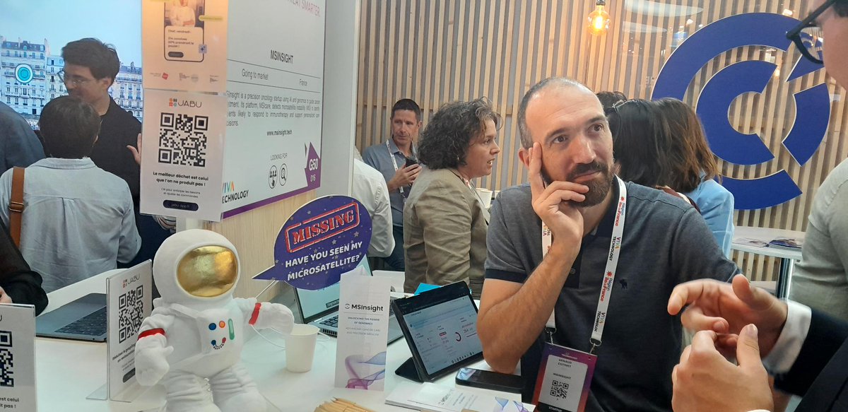 Pulsalys's tweet image. 👀 Une 2ème journée à @VivaTech 2025 chargée en rencontres ! Des échanges avec la Région @auvergnerhalpes, avec les startups accompagnées par PULSALYS ainsi qu'avec les autres SATT et les partenaires de l'écosystème ➡️ linkedin.com/feed/update/ur…
3ème jour 👋 Venez nous rencontrer !