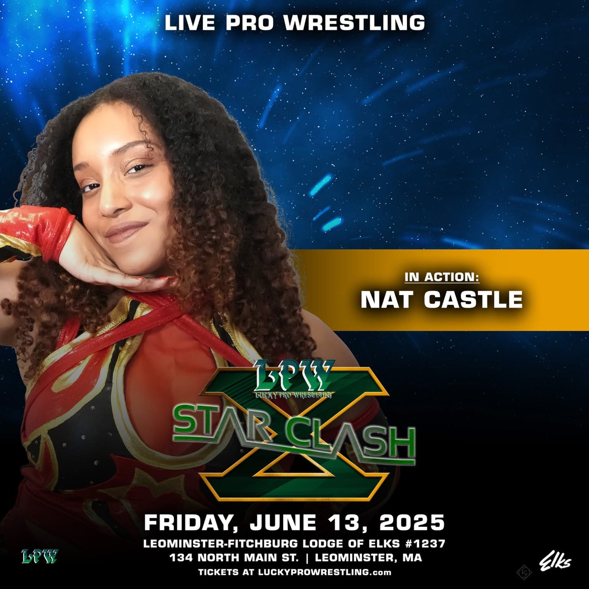 LPW StarClash X in Leominster tonight at the Leominster MA Elks - appearing <a href="/LosToxxxicos/">Los Toxicos</a> <a href="/Nat_Castle_/">𝙉𝙖𝙩.𝘾𝙖𝙨𝙩</a>