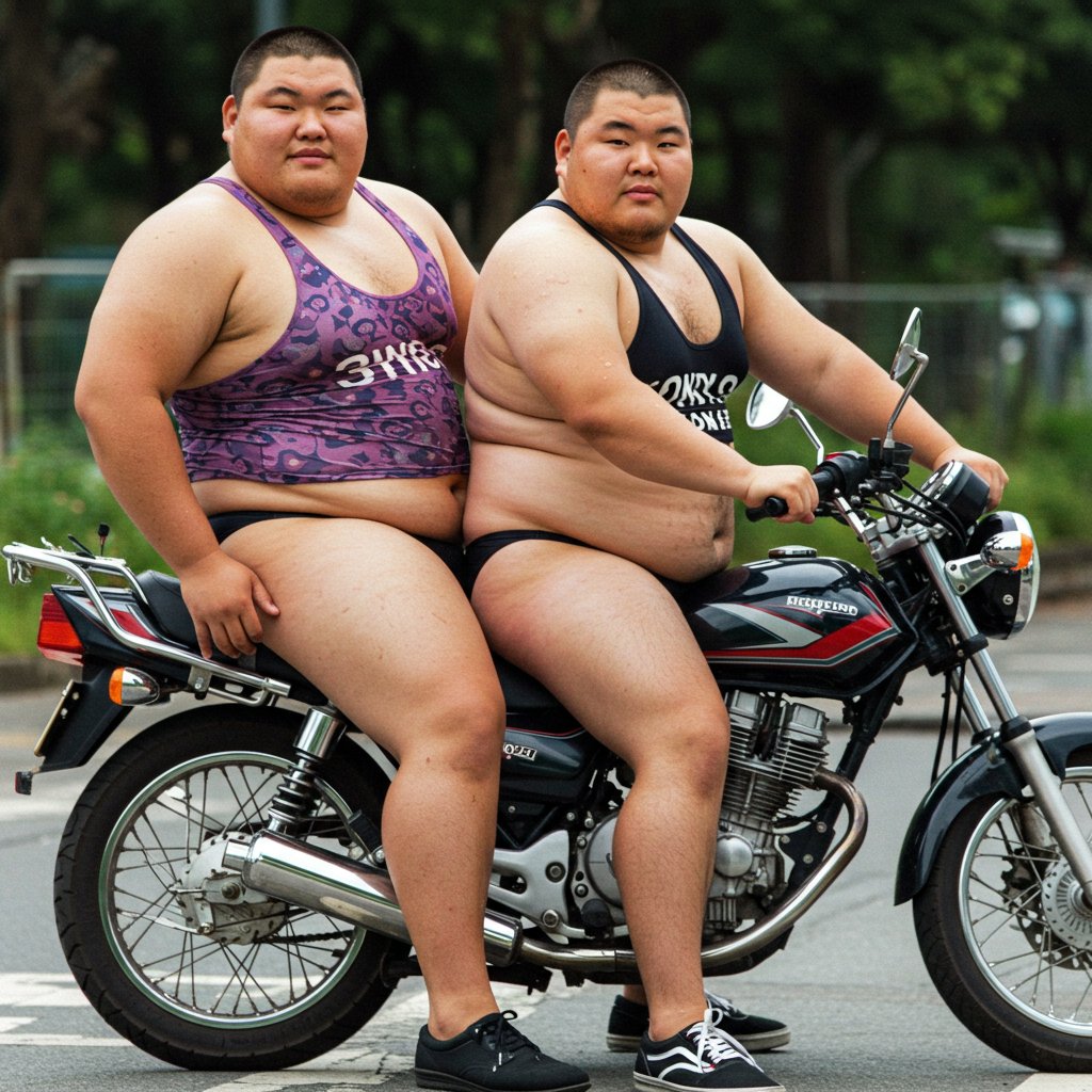 後ろにちょいデブ乗っけてツーリング行こうぜ！