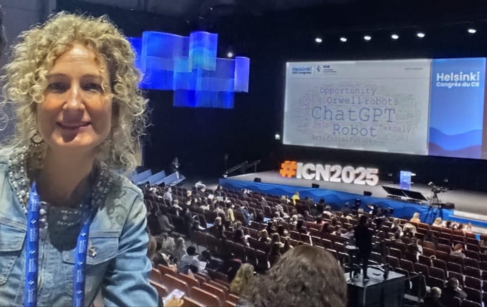Cristina García-Vivar (@cgarvivar) on Twitter photo Saying goodbye to #ICN2025 — an amazing #icncongress to learn, reconnect with nurse colleagues from around the world, and make new friends. Relationships are key to sharing progress globally in #nursing 🌍 #GlobalHealth @coenav <a href="/ICNurses/">ICN</a> <a href="/CGEnfermeria/">Consejo General de Enfermería</a> <a href="/SaludUPNA/">Ciencias Salud UPNA</a> Saying goodbye to #ICN2025 — an amazing #icncongress to learn, reconnect with nurse colleagues from around the world, and make new friends. Relationships are key to sharing progress globally in #nursing 🌍 #GlobalHealth @coenav <a href="/ICNurses/">ICN</a> <a href="/CGEnfermeria/">Consejo General de Enfermería</a> <a href="/SaludUPNA/">Ciencias Salud UPNA</a>