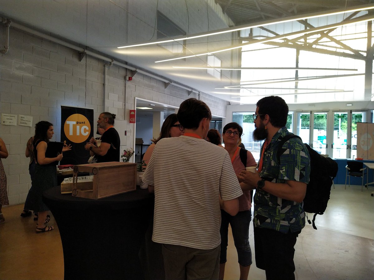 Xarxa Punt TIC (@punttic) on Twitter photo <a href="/anapolo___/">Ana Polo</a> <a href="/AllDigitalEU/">ALL DIGITAL</a> <a href="/SomosDigital_/">Asociación Somos Digital</a> <a href="/UOCuniversitat/">UOCuniversitat</a> <a href="/barcelonactiva/">Barcelona Activa</a> ☕ En marxa la pausa-cafè, un moment de la #JdIS2025 molt especial per fer xarxa, intercanviar sensacions i descobrir més sobre les persones membres de la Xarxa Punt #TIC! <a href="/anapolo___/">Ana Polo</a> <a href="/AllDigitalEU/">ALL DIGITAL</a> <a href="/SomosDigital_/">Asociación Somos Digital</a> <a href="/UOCuniversitat/">UOCuniversitat</a> <a href="/barcelonactiva/">Barcelona Activa</a> ☕ En marxa la pausa-cafè, un moment de la #JdIS2025 molt especial per fer xarxa, intercanviar sensacions i descobrir més sobre les persones membres de la Xarxa Punt #TIC!