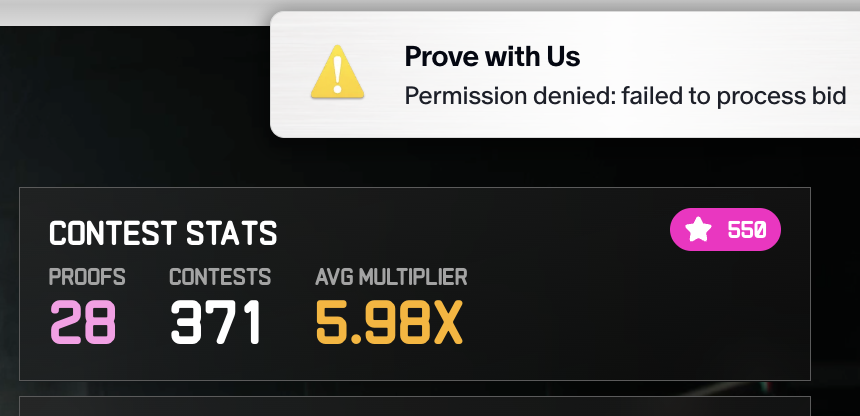 GM <a href="/SuccinctLabs/">Succinct</a> <a href="/pumatheuma/">Uma Roy</a> <a href="/0xCRASHOUT/">crashout</a> 
Is there any chance to get unbanned?
I really have no idea what could be the reason.. 
After so many efforts spent and right before the end of the testnet