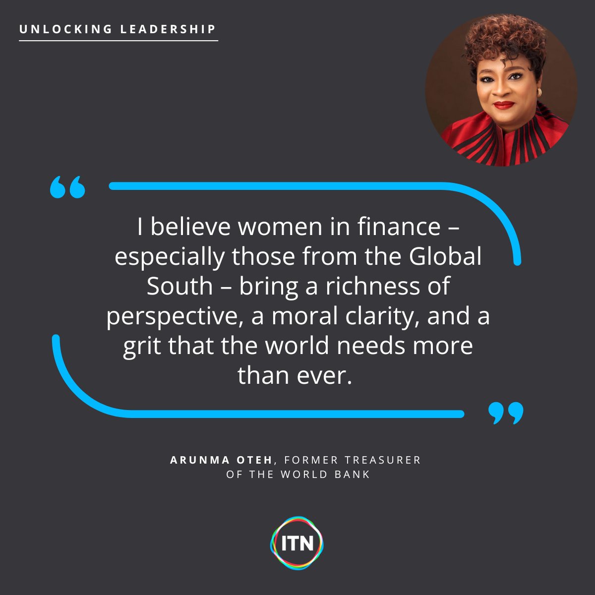 Hugely inspirational @Arunma Oteh features in this week's #UnlockingLeadership to reflect on 4 decades in global finance — from leading Nigeria’s SEC through crisis to serving as World Bank Treasurer. A powerful story of integrity, reform &amp; courageous leadership. #womeninfinance