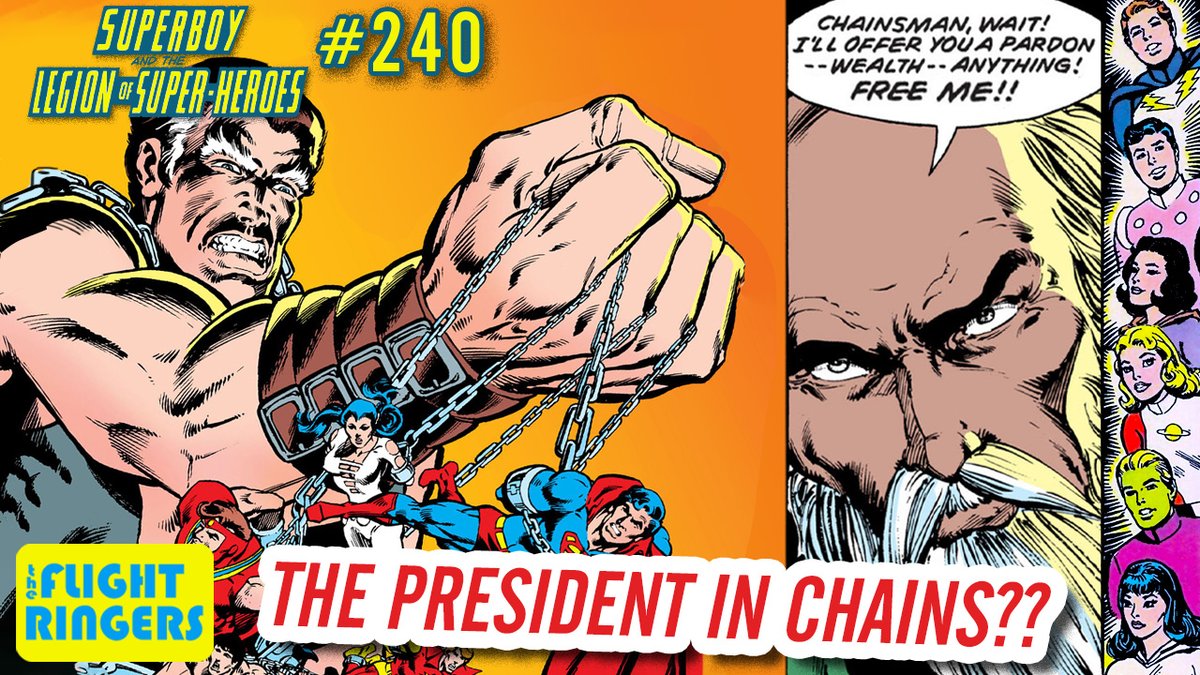 flightringers's tweet image. 🚨
NEW VIDEO ALERT
🚨
Strap yourselves in! We're talking Grimbor the Chainsman and Superboy & The Legion #240 (drawn by superstar Howard Chaykin!?) You're bound to have a good time while watching this video!!
⛓️
youtu.be/Q466hbqQRws?si…
⛓️
Subscribe!
💍