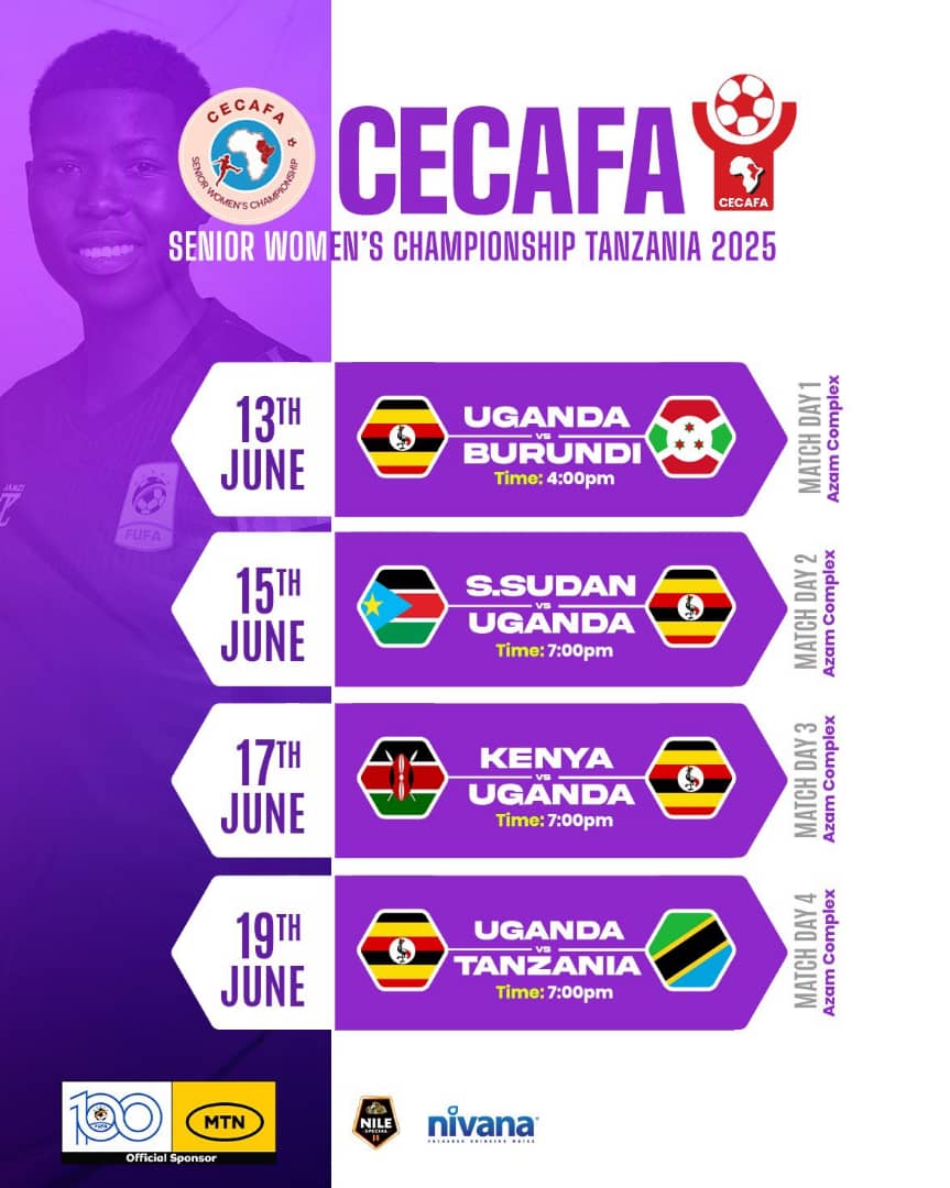 Starting our dance on the pitch today.
Standing for our budge 🇺🇬
One uganda one people