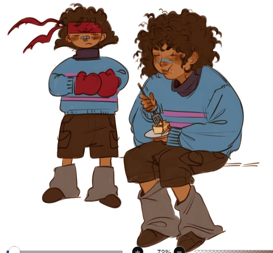 elesketchii's tweet image. amoeba #undertale