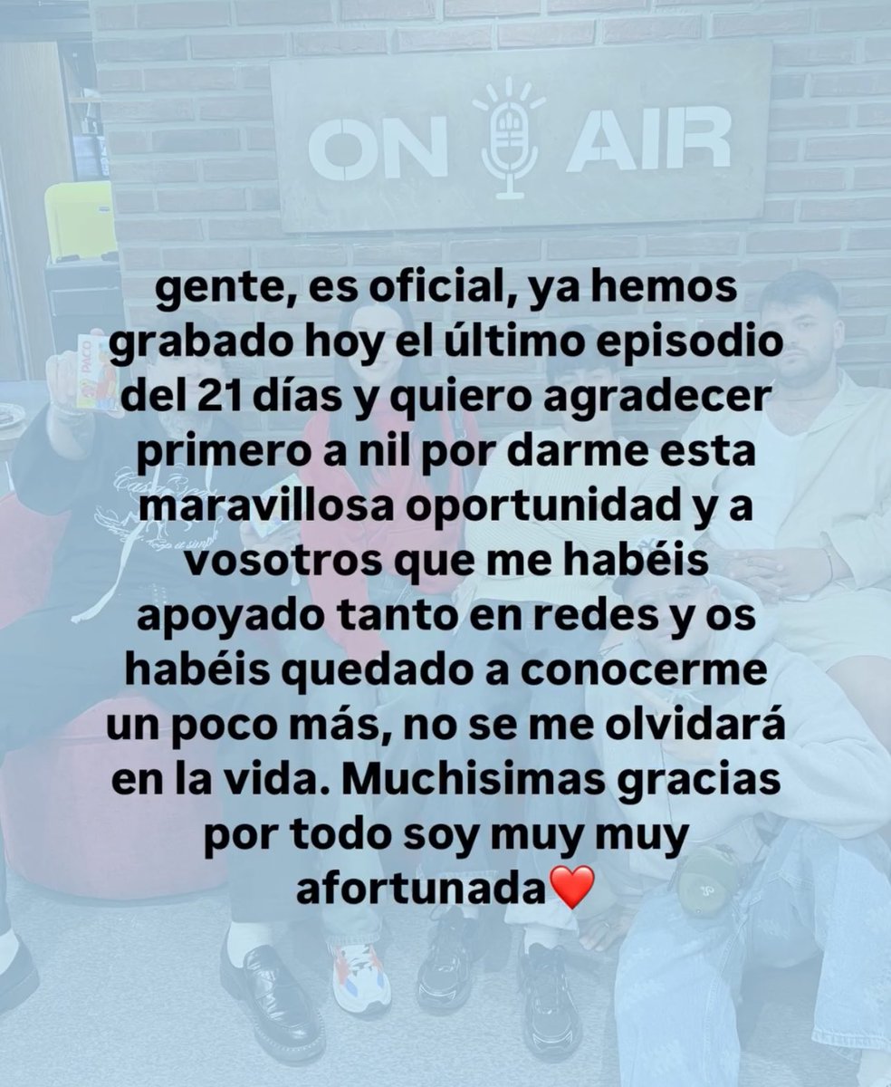 MovistareSports's tweet photo. 🟣 Leto se despide del 21 Días💔

"Quiero agradecer primero a @nilojeda por darme esta maravillosa oportunidad y a vosotros, que me habéis apoyado tanto en redes".

"No se me olvidará en la vida".

Tu reina o tu ruina👑 https://t.co/OQ6Xp7AhWe
