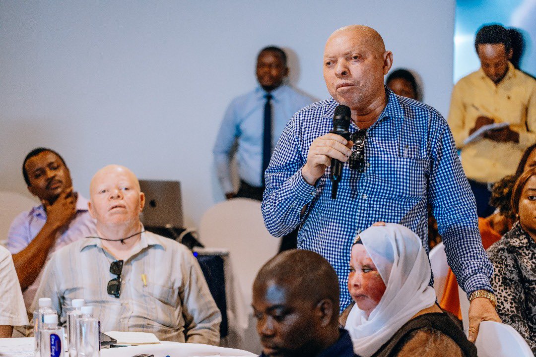ShivyawataTz's tweet photo. Happy International Albinism Awareness Day!
Today, we celebrate the strength, beauty, and contributions of persons with albinism.
Theme 2025: “Demanding our Rights: Protect our Skin, Preserve our Lives”
@ADFSecretariat
#IAAD2025 #AlbinismDay #InclusionMatters #ProtectOurSkin https://t.co/UEsXnr5Yro