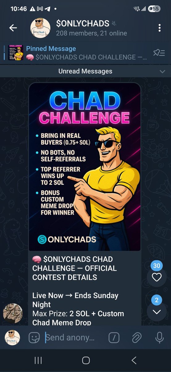 Official OnlyChads tweet media