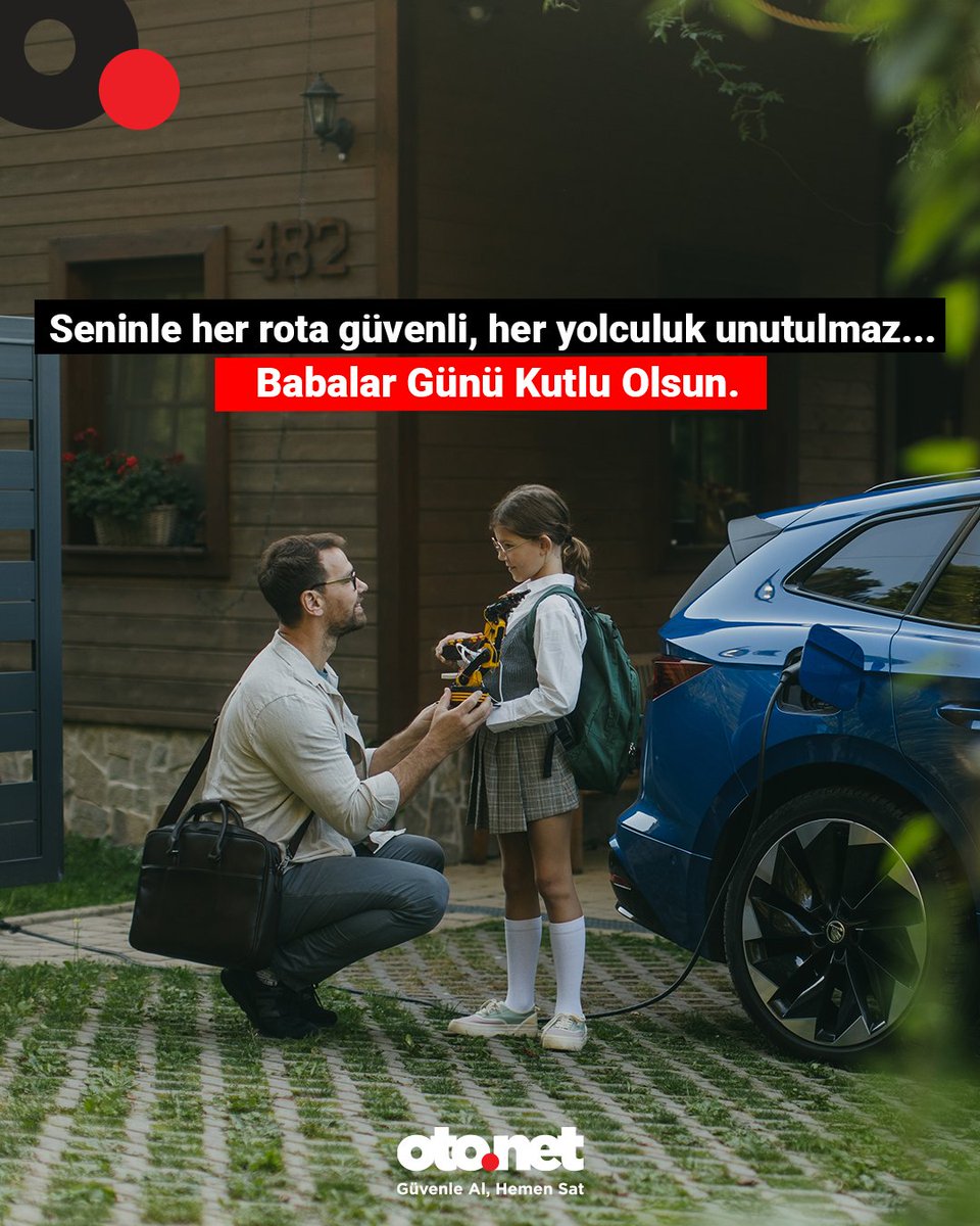 Bazen sadece yanında oturmak yeter…
Çünkü o varken her şey daha güvende.
Babalar Gününüz kutlu olsun!

#otonet #BabalarGünü