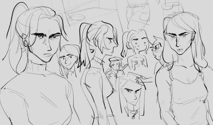 she so eyebrows heh i hope these look like caitlyn #arcane 