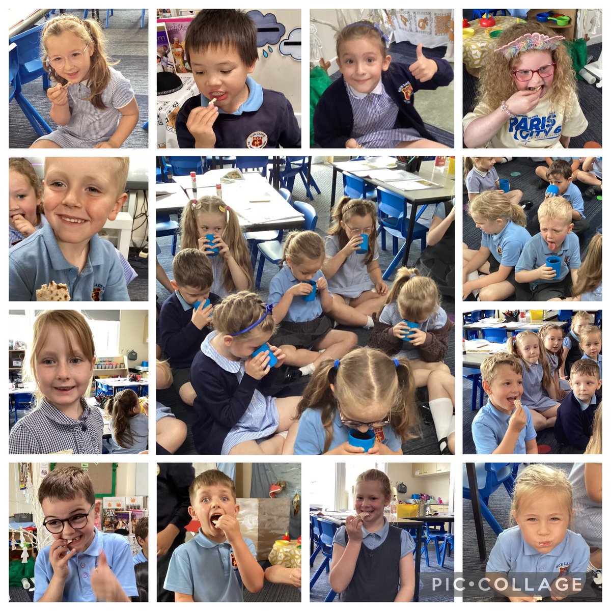 Year 1 at Our Lady's (@year1missl) on Twitter photo This morning we have been learning about how Jewish people celebrate shabbat. We have even tried matzah with hummus and grape juice 🍇✡️ <a href="/OURLADYSASPULL/">Our Lady's Aspull</a> #ourladysre This morning we have been learning about how Jewish people celebrate shabbat. We have even tried matzah with hummus and grape juice 🍇✡️ <a href="/OURLADYSASPULL/">Our Lady's Aspull</a> #ourladysre