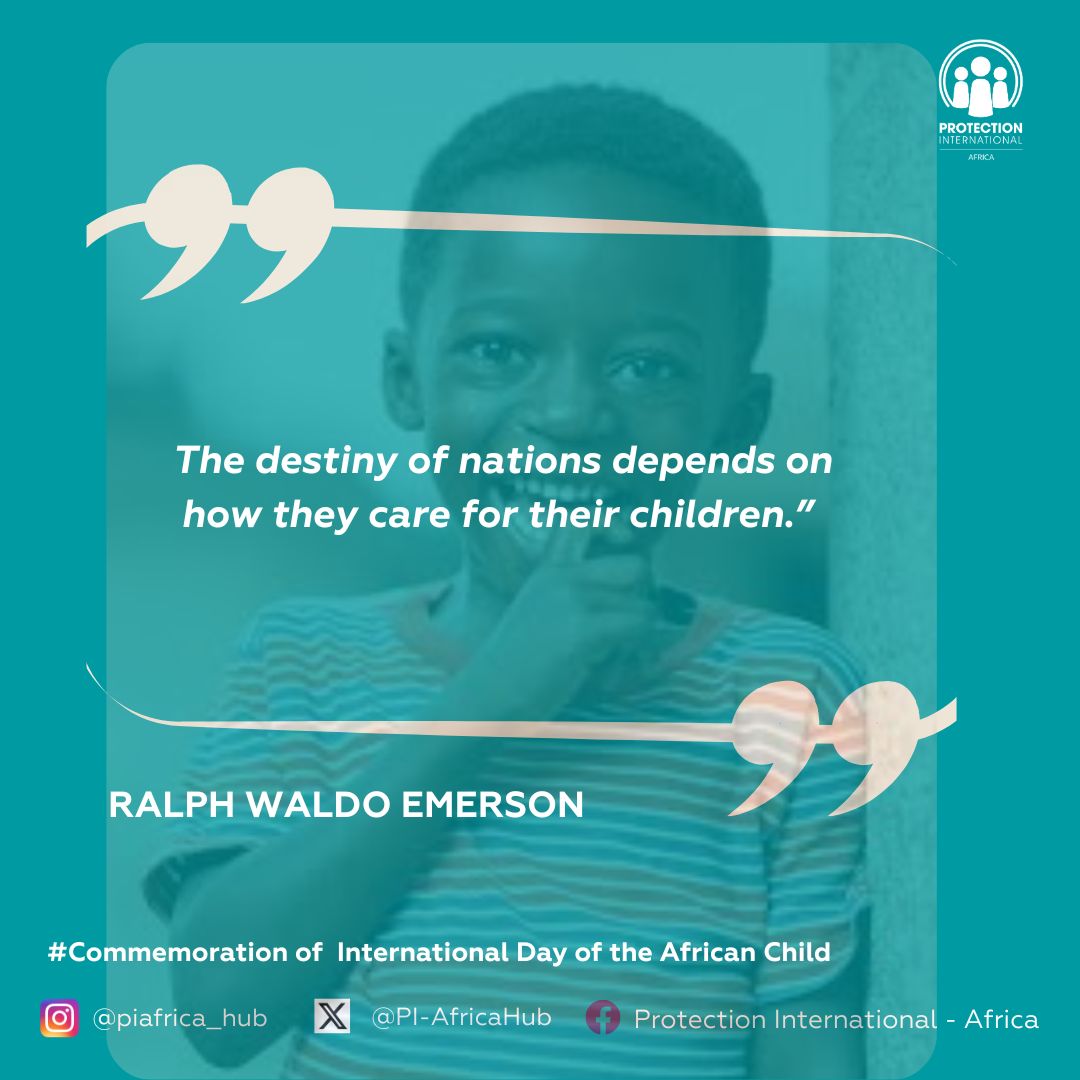 “The destiny of nations depends on how they care for their children.”

Ralph Waldo Emerson

#internationaldayoftheafricanchild
#quoteoftheday