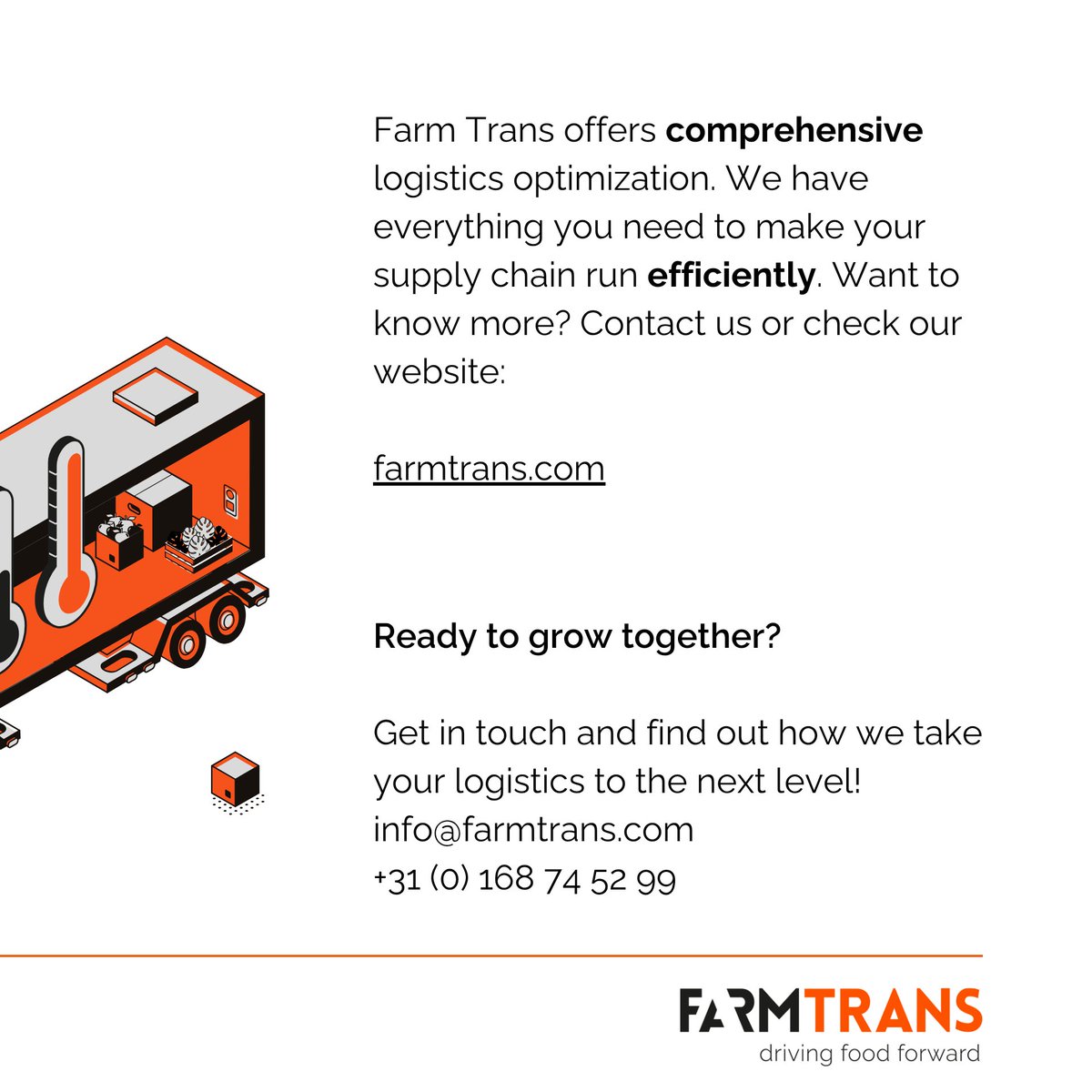 FarmTrans's tweet photo. #FarmTrans provides daily shuttle #transport between a factory in Oudenhoorn and warehouses in the Rotterdam area. Check the carousel to find out more! 

Would you also like to work as a driver on such a shuttle route? Take a look at our website: https://t.co/2qv7zA5Cvm https://t.co/sncPmdjqyG