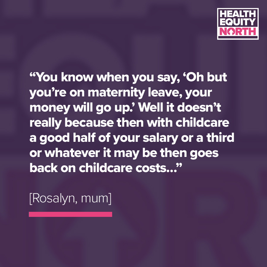 _HENorth's tweet photo. In our latest report on the struggles parents in the North East face around accessing and paying for childcare, our researchers spoke to affected families about their experiences– here’s a few examples of what they had to say.

Read all our interviews at https://t.co/npFXHIwCVN https://t.co/wSJtjyyYaA