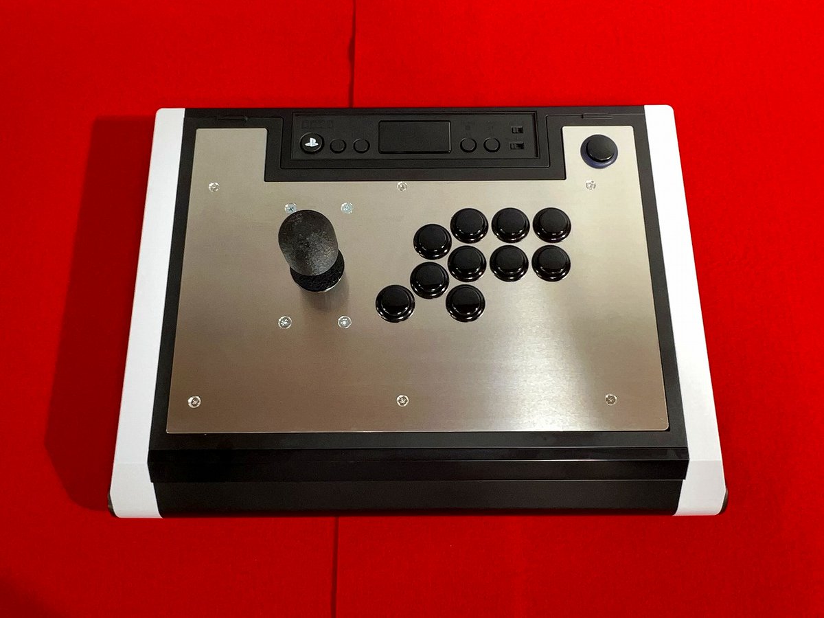 ファイティングスティックα 右手24mm仕様 オーダーアルミ天板作成