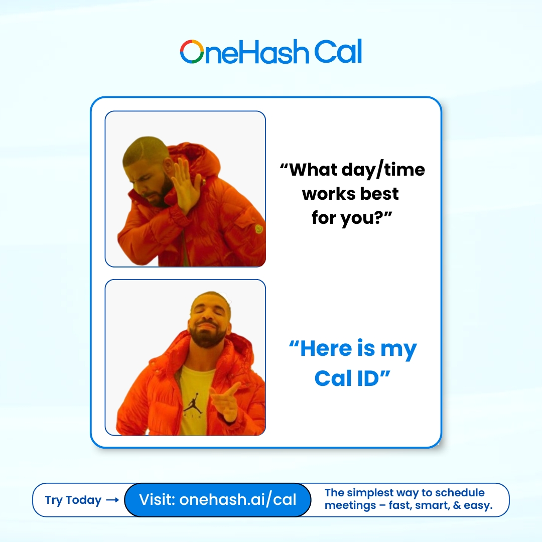 Let’s make scheduling smarter, not harder.📅 

🚀 Try OneHash Cal — it’s fast, simple, and FREE for now!
👉 onehash.ai/cal

#onehash #onehashcal #meeting #work #WorkSmart #productivityhour #onehashcal #SaaS #SaaSMarketing
