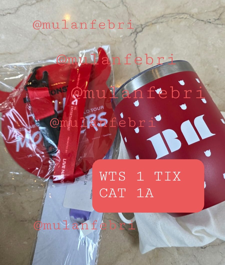 WTS BABYMONSTER

CAT 1A 1 TIX
DM yg serius, nego boleh
Punya pribadi