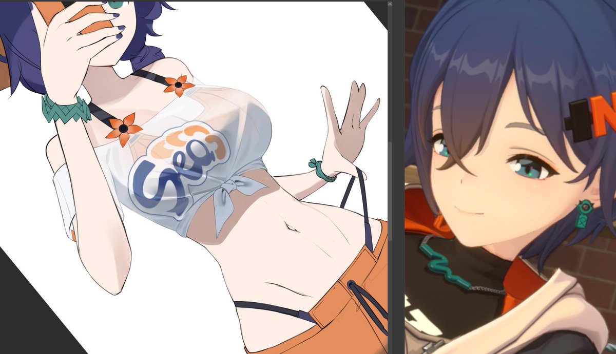 wip (summer belle rly got me actin unwise)