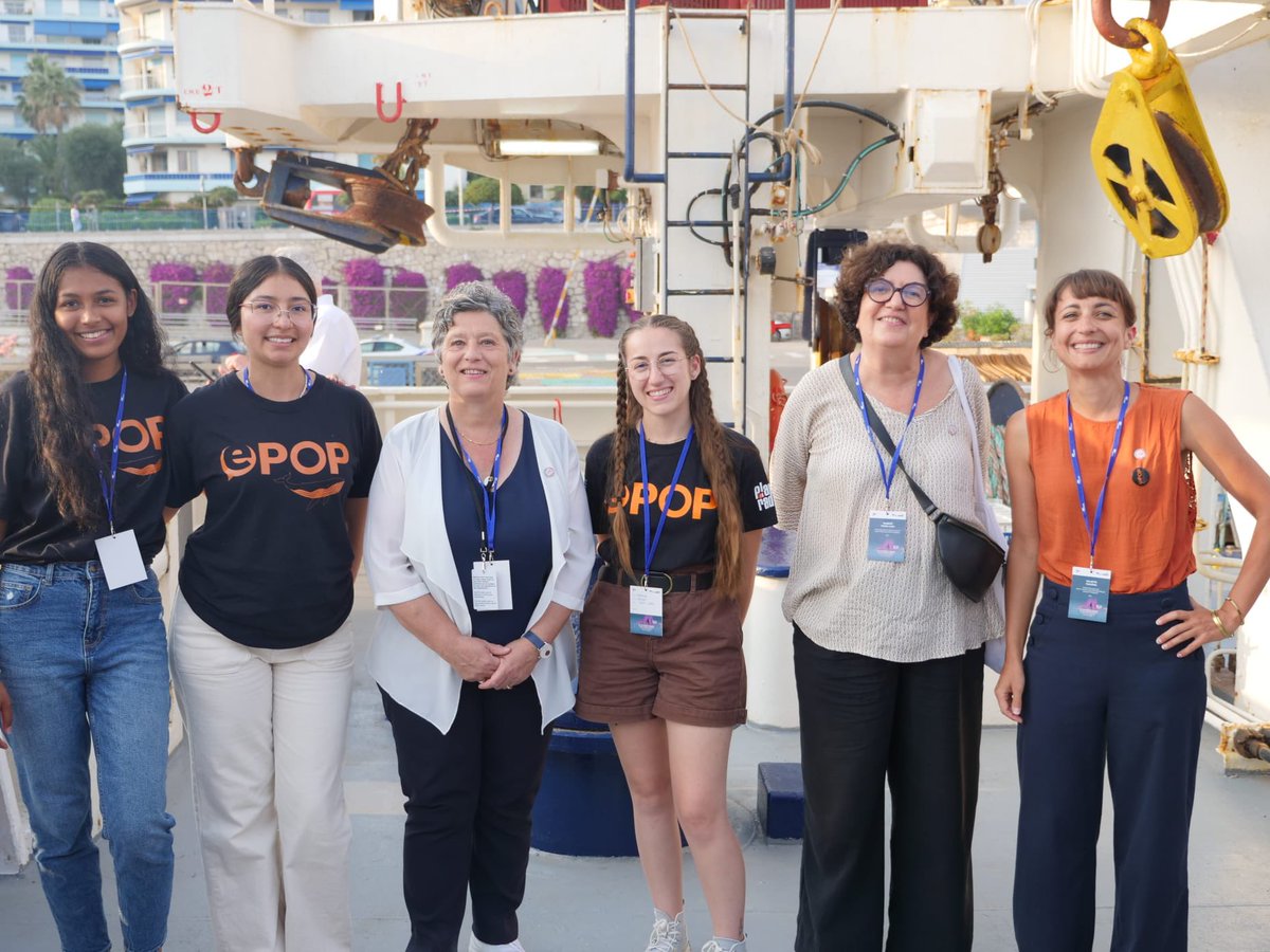 #UNOC3 Hier soir à bord du #Thalassa : la #jeunesse Clubs Océan &amp; ePOP engagée pour l’Océan 🌊 Des messages poignants, de la science &amp; de l’action avec <a href="/Ifremer_fr/">Ifremer 🌊</a> @LesPetitsDeb <a href="/ird_fr/">IRD.fr</a> @NausicaaNausic🔬🌍