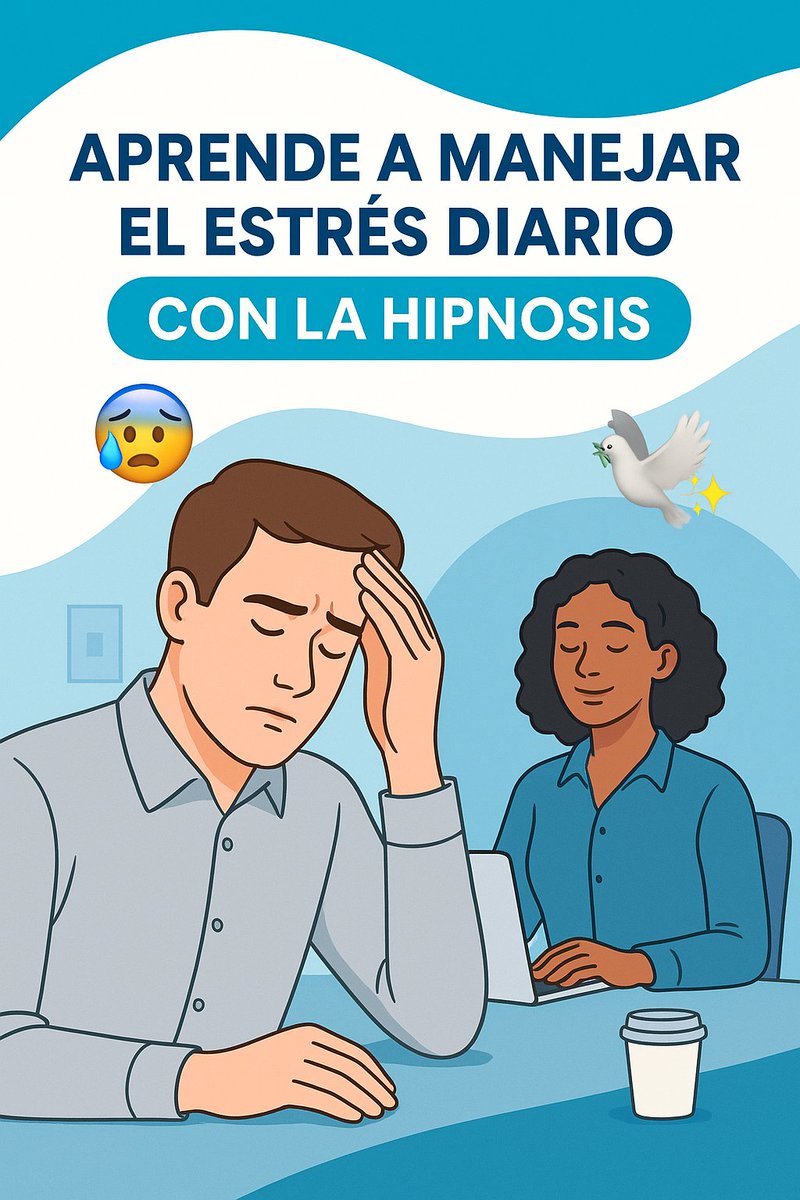 KuantumEH's tweet photo. ¿El ritmo frenético del día a día pesa demasiado? 😰✨ La hipnosis ayuda a soltar tensiones y calmar la mente. 🌿🧠
Reducción de ansiedad, claridad mental y relajación profunda. 🌞🕊️
#hipnosis #bienestar #antiestres #relajación #saludmental #equilibrio #mente #calma #serenidad https://t.co/JKBht3gX1q