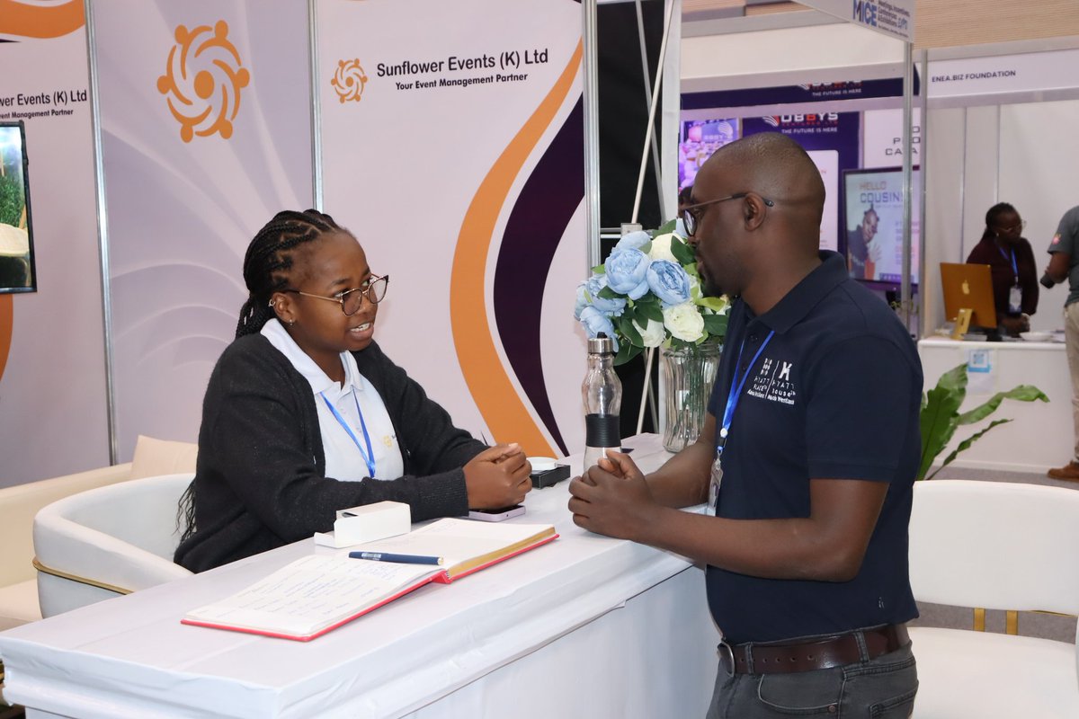 sunflowerke_ltd's tweet photo. Day 2 and we are on site at the #africamiceexpo taking place at Sarit Expo Centre. Come let's talk events, let's talk partnerships.
#eventplanning #eventmanagement https://t.co/OvelJDb0ZL