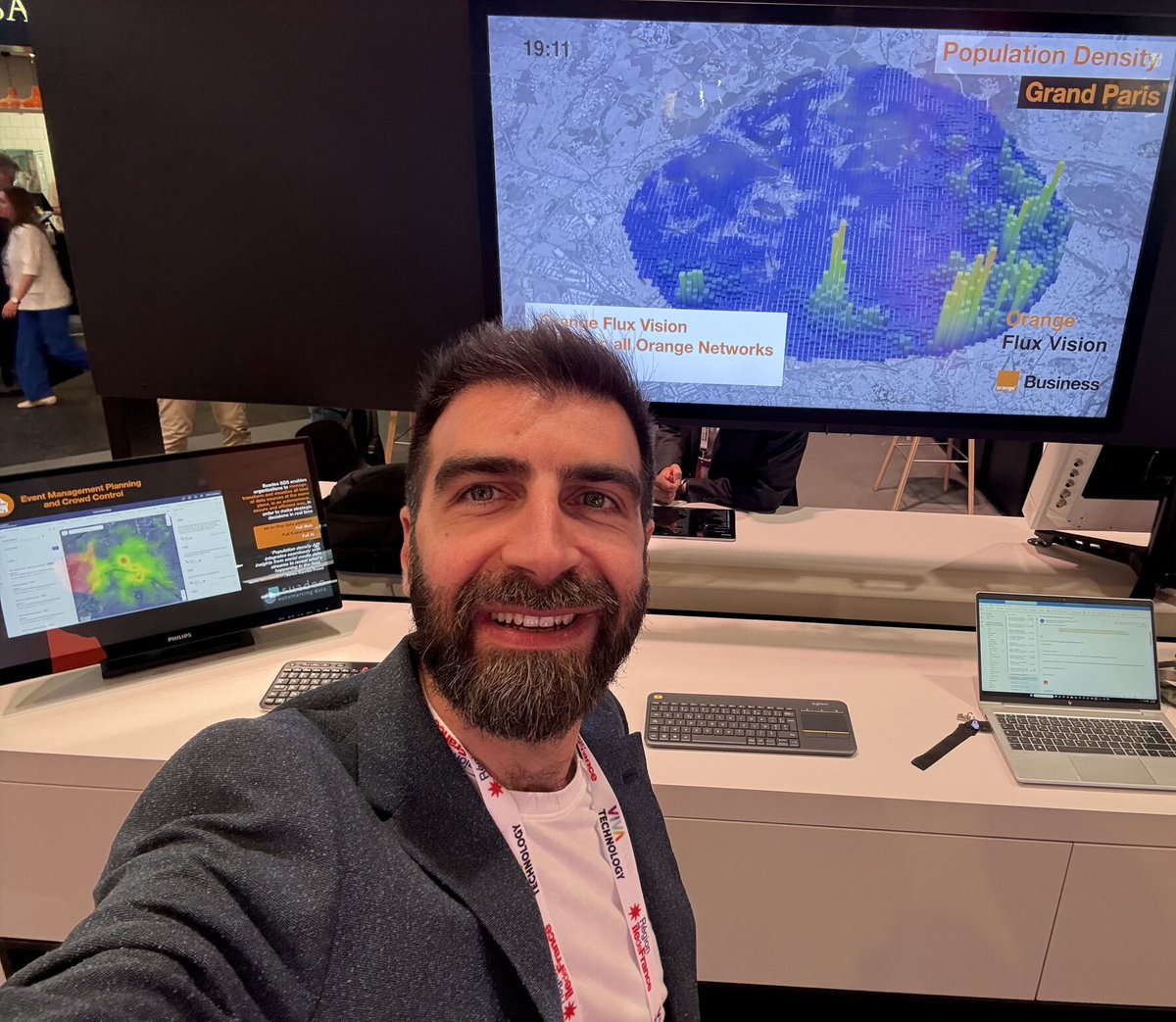 Our partner <a href="/orange/">Orange</a>  is in the spotlight at this year’s <a href="/VivaTech/">Viva Technology</a>  in Paris, as they officially launched their Population Density Data #API for the Grand Paris area in their pavilion

As a #technology partner, we’re proud that Dimetor’s solution is one of the showcased