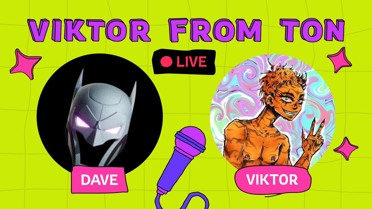🎙 Alpha Leak LIVE Ep.3: Exclusive Interview with <a href="/s0meone_u_know/">Viktor 🧡</a>, Global Community Lead on <a href="/ton_blockchain/">TON 💎</a>!

Think you’ve seen it all on Telegram?

You haven’t seen it through Viktor’s eyes 👀

🗓 Date: TODAY, June 13
⏰ Time: 3:30 PM UTC
📍 Join: x.com/i/broadcasts/1…

This