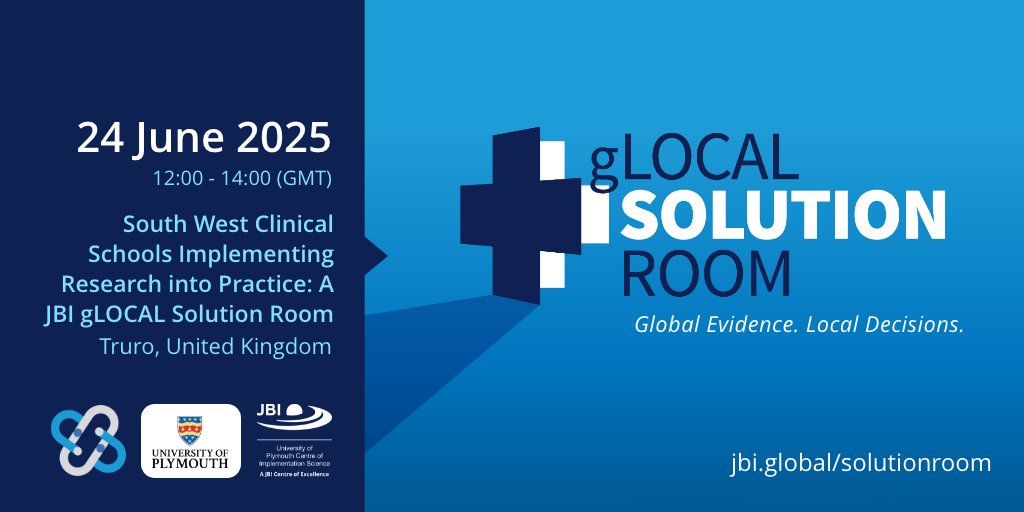 South West Clinical School in Cornwall (@cornwallclinsch) on Twitter photo Join us online to learn more about evidence implementation in practice - register here forms.office.com/e/g4DLS0Rm9s <a href="/JBIEBHC/">JBI</a> <a href="/SomersetFT/">Somerset NHS Foundation Trust</a> <a href="/RCHTWeCare/">Royal Cornwall Hospitals NHS Trust</a> <a href="/UHP_NHS/">University Hospitals Plymouth NHS Trust</a> <a href="/CornwallFT/">Cornwall Partnership NHS Foundation Trust</a> <a href="/PlymUni/">University of Plymouth</a> Join us online to learn more about evidence implementation in practice - register here forms.office.com/e/g4DLS0Rm9s <a href="/JBIEBHC/">JBI</a> <a href="/SomersetFT/">Somerset NHS Foundation Trust</a> <a href="/RCHTWeCare/">Royal Cornwall Hospitals NHS Trust</a> <a href="/UHP_NHS/">University Hospitals Plymouth NHS Trust</a> <a href="/CornwallFT/">Cornwall Partnership NHS Foundation Trust</a> <a href="/PlymUni/">University of Plymouth</a>