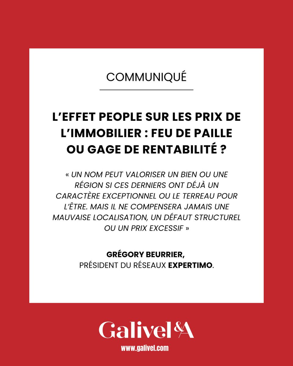 📝[#COMMUNIQUÉ] L’effet people sur les prix de l’immobilier : feu de paille ou gage de rentabilité ?

Alors que les objets des célébrités font souvent flamber les enchères, qu’en est-il de leur patrimoine immobilier ? Le couple Macron, Jean Racine, Karl Lagerfeld ou encore Johnny