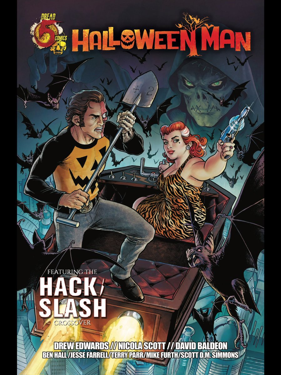 ⚡️Nicola Scott⚡️ (@nicolascottart) on Twitter photo 🎃Just in time for spooky season!
Halloween Man Vol.1 hits September by <a href="/halloweenmancom/">Drew Edwards</a> Drew Edwards, published by <a href="/red5comics/">Red 5 Comics</a> !
25 years of cult horror comics remastered in one volume, including some of my earliest work & a fresh cover!
Preorder now! red5comics.com 🎃Just in time for spooky season!
Halloween Man Vol.1 hits September by <a href="/halloweenmancom/">Drew Edwards</a> Drew Edwards, published by <a href="/red5comics/">Red 5 Comics</a> !
25 years of cult horror comics remastered in one volume, including some of my earliest work & a fresh cover!
Preorder now! red5comics.com