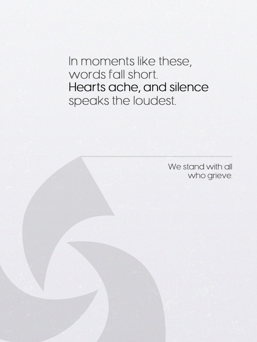 RamaGroup_India's tweet photo. This is a heartbreaking time. We know that no words can take away the pain, but please know you're not alone.
Rama Group stands with everyone who is grieving and going through this loss. We’re with you.
#RamaGroup #WeStandTogether #InSupport #YouAreNotAlone #WithYouInGrief https://t.co/kCgVVYPVt9
