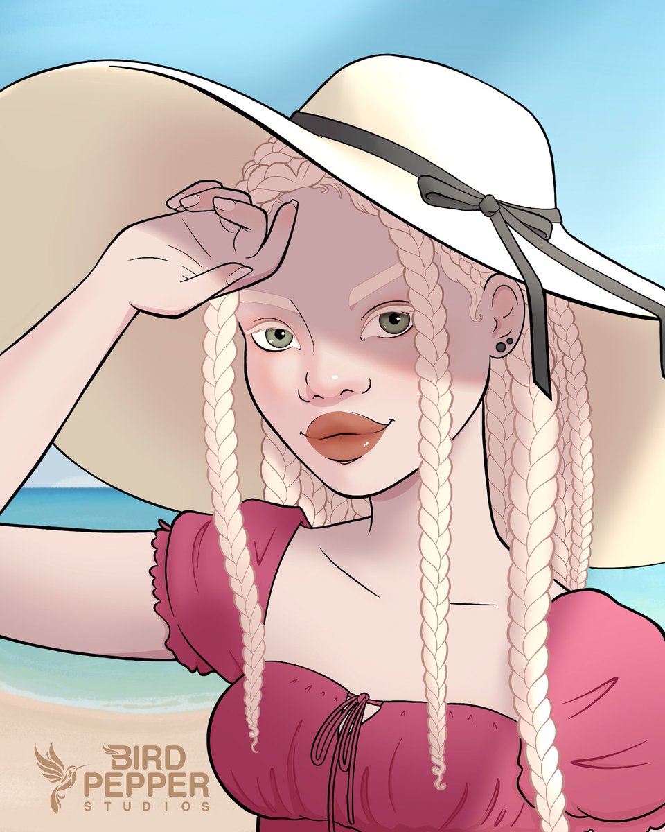 birdpepperstu's tweet photo. Happy International Albinism Awareness Day. Together, let’s celebrate the beauty of difference and work toward a world where people with albinism are seen, safe, and supported.
"Demanding our rights: Protect our skin, Preserve our lives."

#albino #illustration #diversity #beauty https://t.co/ZKjhwsFDSq