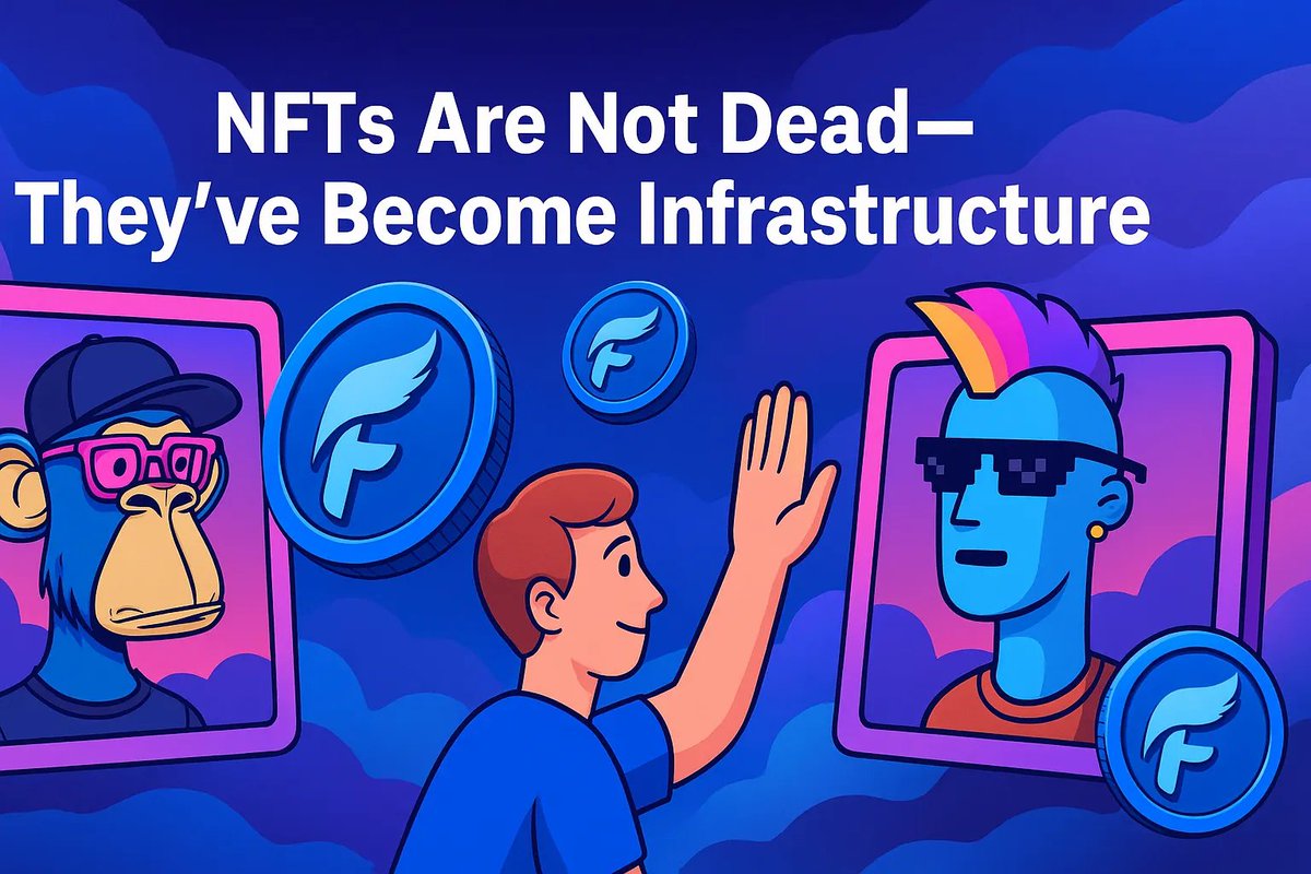 Faith_Protocol's tweet photo. FAITH PROTOCOL CURRENT HOT NEWS
-----------------------------
🧠 NFTs Aren’t Dead — They’ve Just Become the Backbone of Web3, AI, and Gaming
And Faith Protocol Is Already Building with This Future.
Read More at 👉 https://t.co/bHNEzeq5Vx
#Faithprotocol #NFT #ANFT #Bitcoin #Metaverse #Blockchain #Web3 #Ecosystem