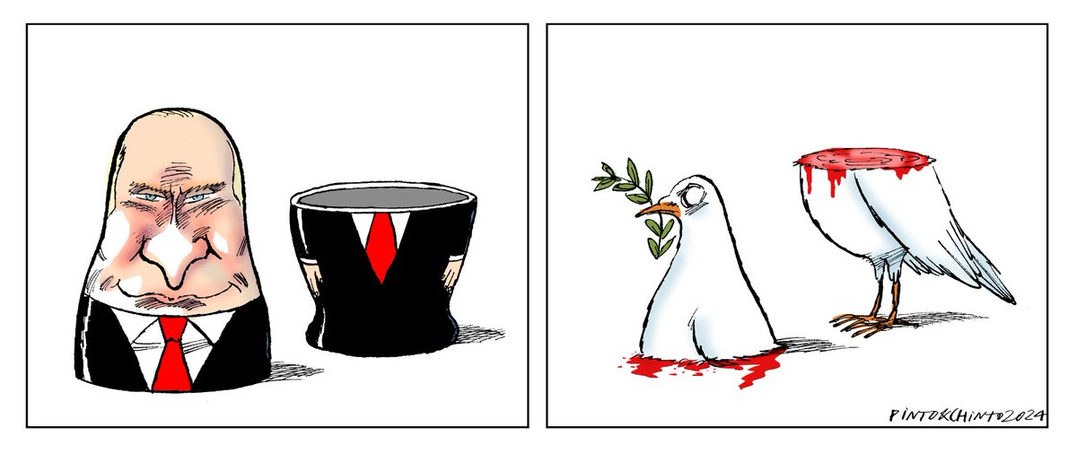 Diputación de Málaga (@diputacionmlg) on Twitter photo ✍🏻El Roto, premio Trayectoria Profesional del VI Certamen ‘Elgar’ de #Viñetas Periodísticas de <a href="/aprensamalaga/">Asociación de la Prensa de Málaga</a> que apoya <a href="/diputacionMLG/">Diputación de Málaga</a>.
🏆Los gallegos Pinto&Chinto ganan en 'Mejor Viñeta' con una ilustración sobre Putin y la guerra en Ucrania.
🔗lc.cx/BTXQYS ✍🏻El Roto, premio Trayectoria Profesional del VI Certamen ‘Elgar’ de #Viñetas Periodísticas de <a href="/aprensamalaga/">Asociación de la Prensa de Málaga</a> que apoya <a href="/diputacionMLG/">Diputación de Málaga</a>.
🏆Los gallegos Pinto&Chinto ganan en 'Mejor Viñeta' con una ilustración sobre Putin y la guerra en Ucrania.
🔗lc.cx/BTXQYS
