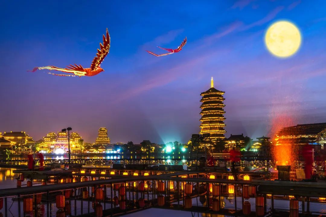 Nature calls from the night skies of the heart of Changsha