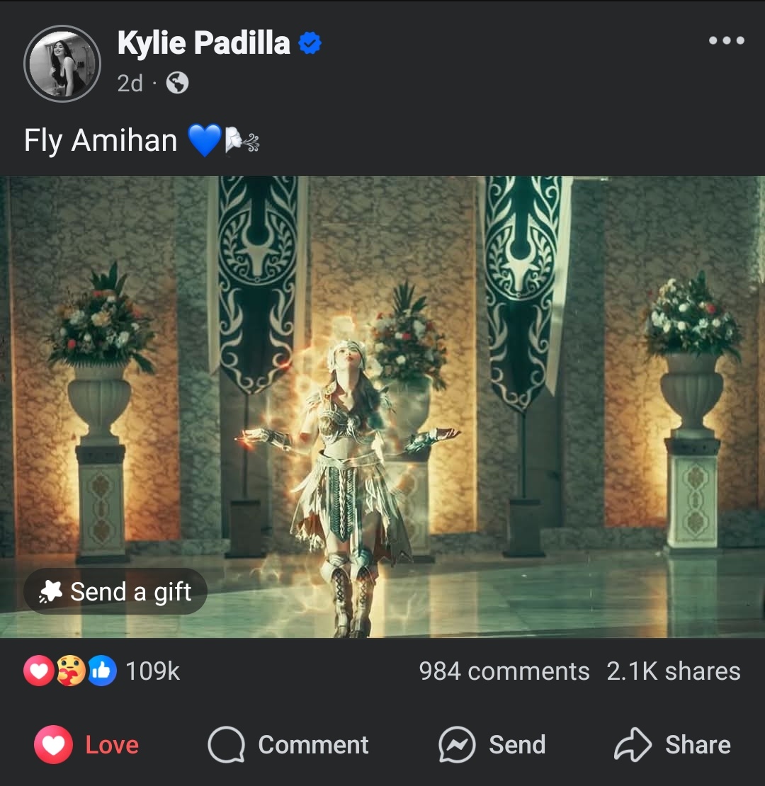 reinnnnyyyy's tweet photo. the numbers are speaking on it's own, you can never erase HERSTORY. THAT'S KYLIE PADILLA AS AMIHAN FOR YOU https://t.co/OszmpoDoTZ