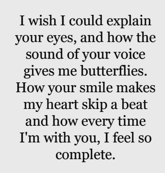 Everytime I’m with you #butterflies #heartskipsabeat